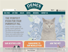 Tablet Screenshot of denes.com